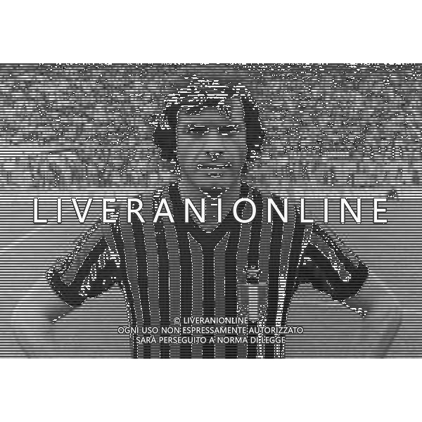 ALDO BET, CALCIATORE ITALIANO - RETROSPETTIVA NELLA FOTO CON LA MAGLIA DEL MILAN CALCIO ©ARCHIVIO / AGENZIA ALDO LIVERANI SAS