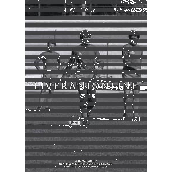 1983 ALLENAMENTO NAZIONALE ITALIANA NELLA FOTO MARCO TARDELLI AG ALDO LIVERANI SAS