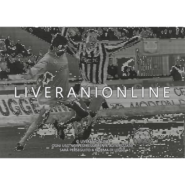 RETROSPETTIVA NESTOR SENSINI CALCIATORE NELLA FOTO NESTOR SENSINI CON LA MAGLIA DELL\'UDINESE CON MASSIMO MAURO AG ALDO LIVERANI SAS