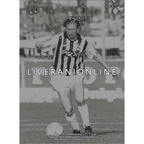 RETROSPETTIVA NESTOR SENSINI CALCIATORE NELLA FOTO NESTOR SENSINI CON LA MAGLIA DELL\'UDINESE AG ALDO LIVERANI SAS