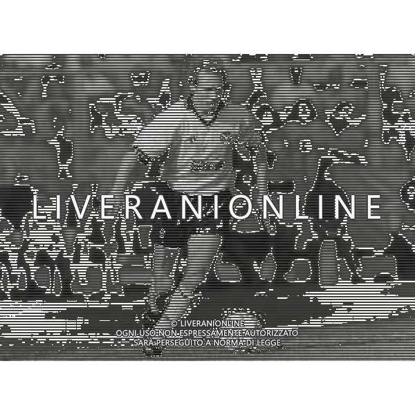 RETROSPETTIVA NESTOR SENSINI CALCIATORE NELLA FOTO NESTOR SENSINI CON LA MAGLIA DELL\'UDINESE AG ALDO LIVERANI SAS