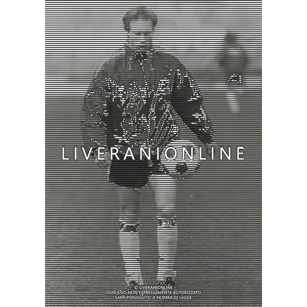 RETROSPETTIVA NESTOR SENSINI CALCIATORE NELLA FOTO NESTOR SENSINI CON LA MAGLIA DELL\'UDINESE AG ALDO LIVERANI SAS