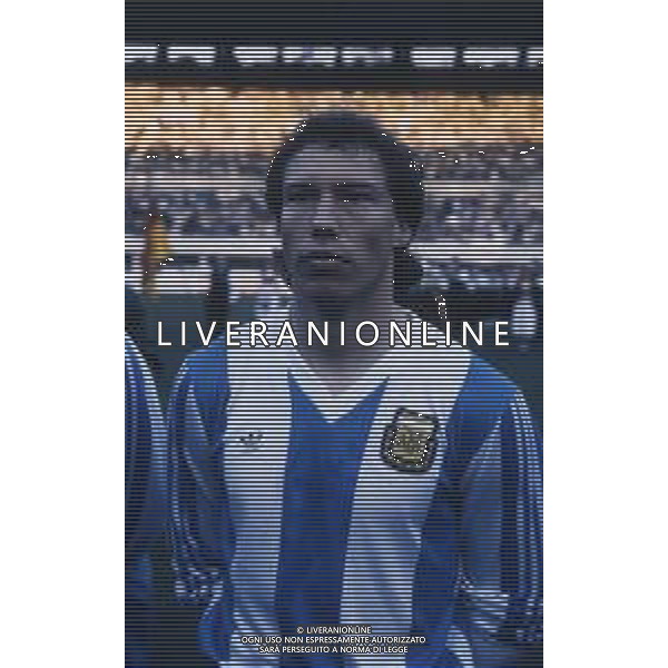 RETROSPETTIVA NESTOR SENSINI CALCIATORE NELLA FOTO NESTOR SENSINI CON LA MAGLIA DELLA NAZIONALE ARGENTINA AG ALDO LIVERANI SAS