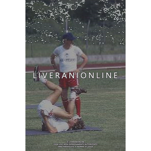 RETROSPETTIVA ROMANO FOGLI CALCIATORE E ALLENATORE NELLA FOTO ROMANO FOGLI ALLENATORE VICENZA CALCIO AG ALDO LIVERANI SAS
