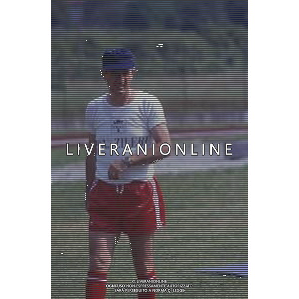 RETROSPETTIVA ROMANO FOGLI CALCIATORE E ALLENATORE NELLA FOTO ROMANO FOGLI ALLENATORE VICENZA CALCIO AG ALDO LIVERANI SAS