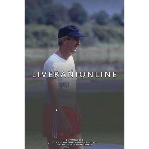 RETROSPETTIVA ROMANO FOGLI CALCIATORE E ALLENATORE NELLA FOTO ROMANO FOGLI ALLENATORE VICENZA CALCIO AG ALDO LIVERANI SAS