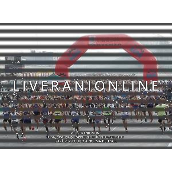 IMOLA 21 10 2018 50∞EDIZIONE DELLA GARA PODISTICA TRE MONTI NELLA FOTO PARTENZA ©SANNA / AGENZIA ALDO LIVERANI SAS