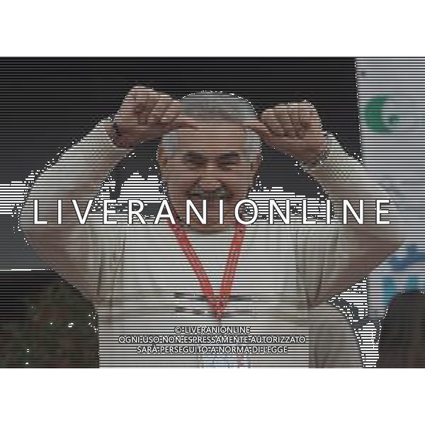 IMOLA 21 10 2018 50∞EDIZIONE DELLA GARA PODISTICA TRE MONTI NELLA FOTO ORGANIZZATORE DELLA TRE MONTI LEO ZANUCCOLI ©SANNA / AGENZIA ALDO LIVERANI SAS