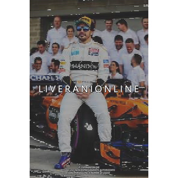 Fernando Alonso (ESP) McLaren at a team photograph. 21.10.2018. Formula 1 World Championship, Rd 18, United States Grand Prix, Austin, Texas, USA, Race Day. / AGENZIA ALDO LIVERANI SAS - ITALY ONLY EDITORIAL USE ONLY
