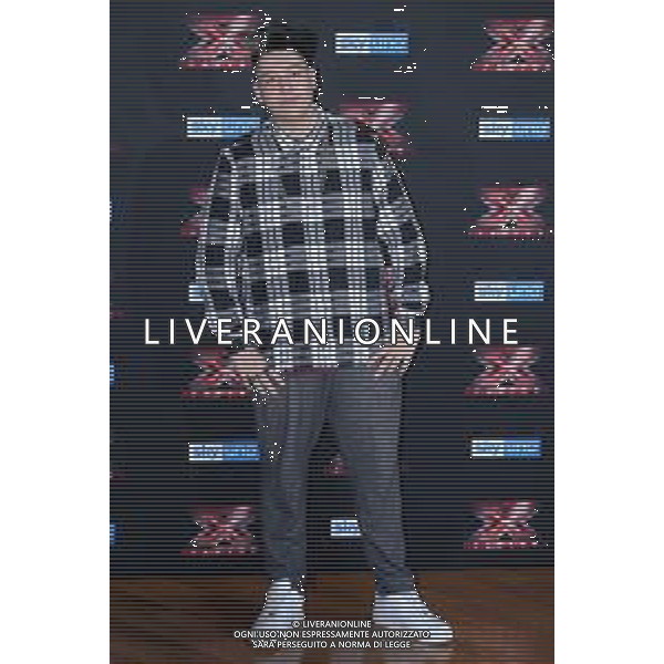 Photocall X Factor XII edizione 2018 Milano - 22.10.2018 Nella Foto: Emanuele Bertelli /Ph.Vitez-Ag. Aldo Liverani