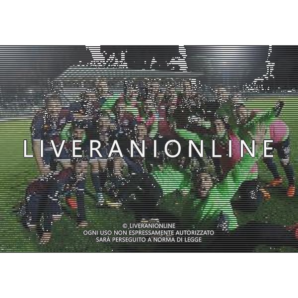 IMOLA 21 OTTOBRE 2018 IMOLESE CALCIO RIMINI NELLA FOTO FELICITA\' SQUADRA IMOLESE CALCIO FOTO GIANNI SANNA-AG ALDO LIVERANI SAS