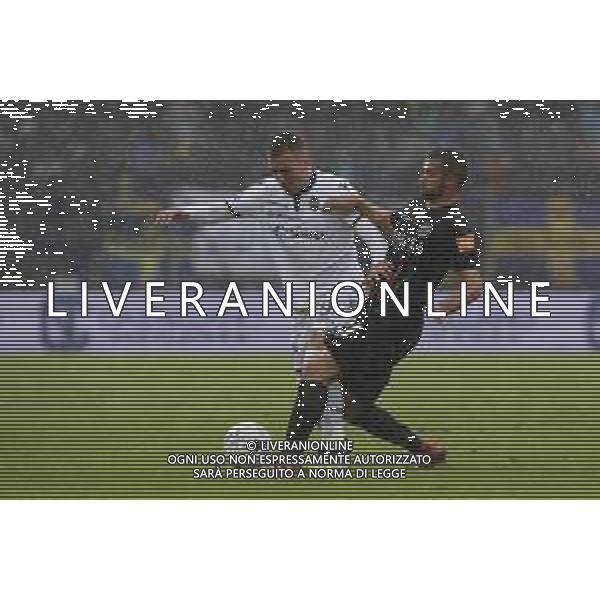 VENEZIA - HELLAS VERONA serie BKT 21/10/2018 nella foto: Ragusa Antonio (hellas verona) Schiavone Andrea (venezia fc) ©Claudio Zamagni/Agenzia Aldo Liverani Ragusa Antonio (hellas verona) Schiavone Andrea (venezia fc)during Serie BKT match between Venezia and Hellas Verona at Pier Luigi Penzo Stadium on October 21, 2018 in Venezia, Italy. photo credit by Claudio Zamagni/Aldo Liverani Photo Agency