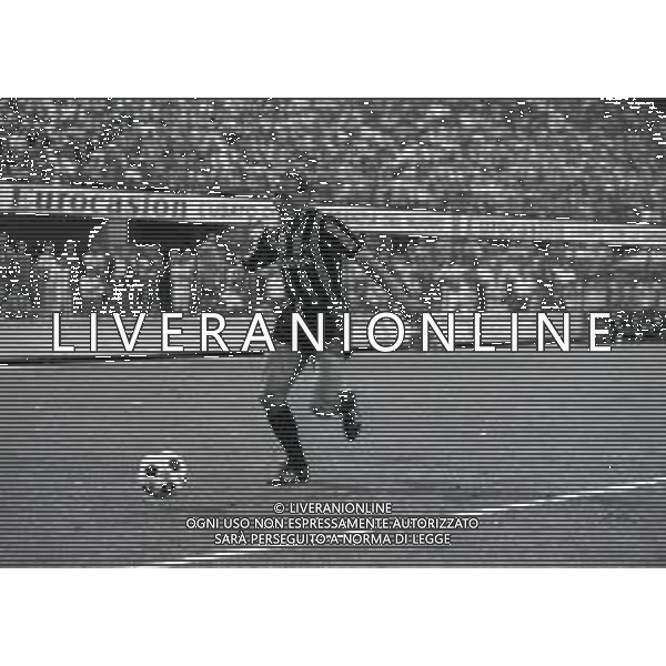 23-06-1985 MILANO SEMFINALE DI ANDATA DI COPPA ITALIA INTER MILAN 1-2 NELLA FOTO KARL HEINZ RUMMENIGGE AG ALDO LIVERANI SAS