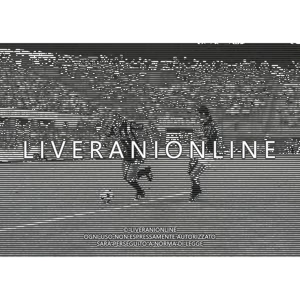 23-06-1985 MILANO SEMFINALE DI ANDATA DI COPPA ITALIA INTER MILAN 1-2 NELLA FOTO KARL HEINZ RUMMENIGGE AG ALDO LIVERANI SAS