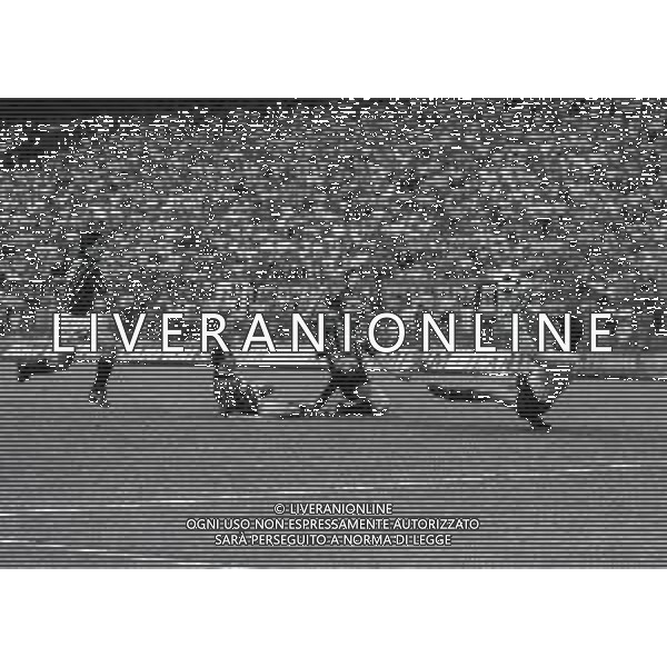 23-06-1985 MILANO SEMFINALE DI ANDATA DI COPPA ITALIA INTER MILAN 1-2 NELLA FOTO KARL HEINZ RUMMENIGGE AG ALDO LIVERANI SAS
