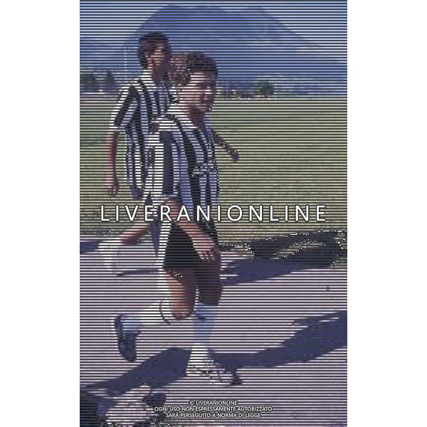 RETROSPETTIVA RUI BARROS CALCIATORE NELLA FOTO RUI BARROS IN ALLENAMENTO CON LA JUVENTUS AG ALDO LIVERANI SAS