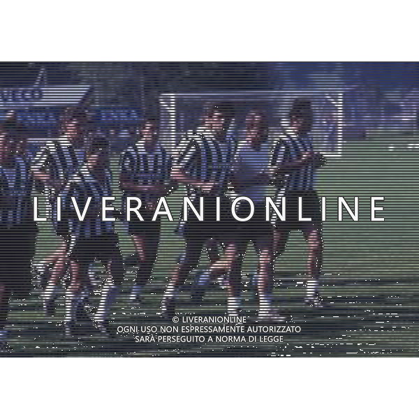 RETROSPETTIVA RUI BARROS CALCIATORE NELLA FOTO RUI BARROS CON LA MAGLIA DELLA JUVENTUS AG ALDO LIVERANI SAS