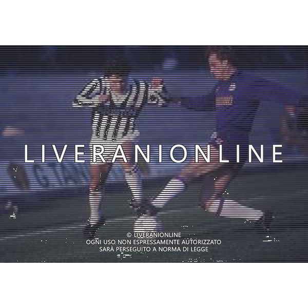 RETROSPETTIVA RUI BARROS CALCIATORE NELLA FOTO RUI BARROS CON LA MAGLIA DELLA JUVENTUS AG ALDO LIVERANI SAS