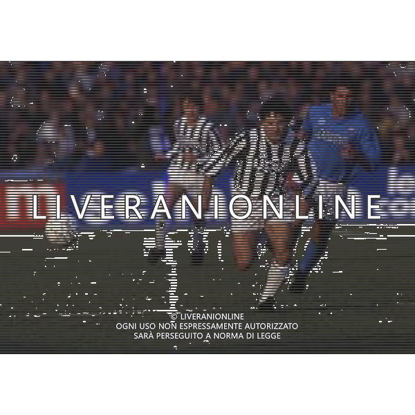 RETROSPETTIVA RUI BARROS CALCIATORE NELLA FOTO RUI BARROS CON LA MAGLIA DELLA JUVENTUS AG ALDO LIVERANI SAS