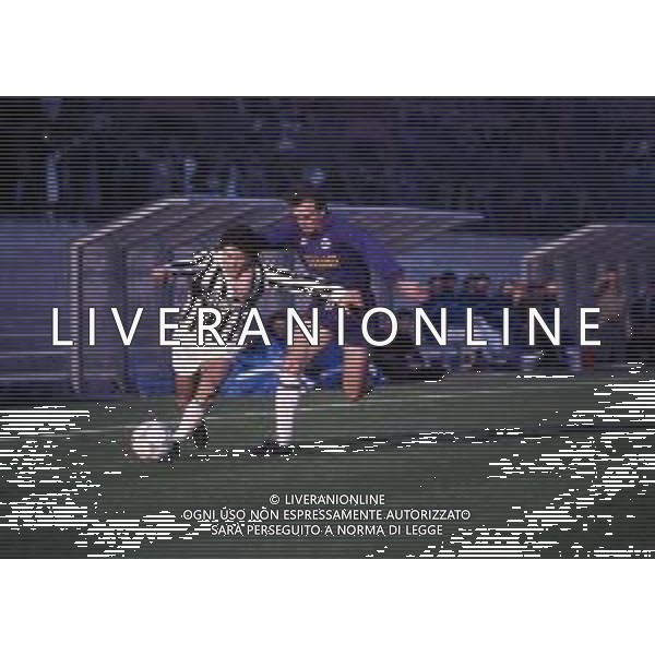 RETROSPETTIVA RUI BARROS CALCIATORE NELLA FOTO RUI BARROS CON LA MAGLIA DELLA JUVENTUS AG ALDO LIVERANI SAS