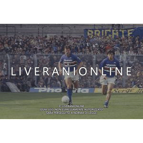 RETROSPETTIVA GRAEME SOUNESS CALCIATORE E ALLENATORE NELLA FOTO GRAEME SOUNESS CON LA MAGLIA DELLA SAMPDORIA AG ALDO LIVERANI SAS