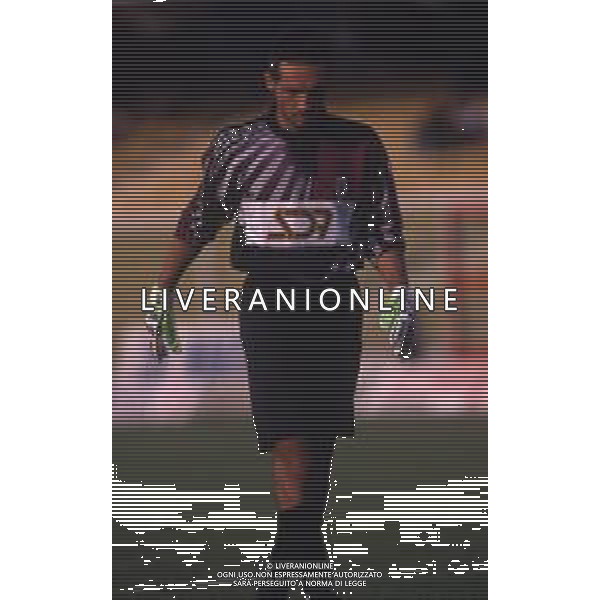 RETROSPETTIVA ALBERTO FONTANA CALCIATORE NELLA FOTO ALBERTO FONTANA CON LA MAGLIA DEL CESENA AG ALDO LIVERANI SAS