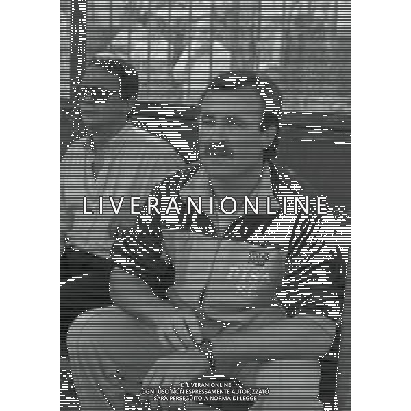 08-09-1985 MILANO-CAMPIONATO DI CALCIO SERIE A INTER PISA 3-1 NELLA FOTO VINCENZO GUERINI ALLENATORE PISA AG ALDO LIVERANI SAS