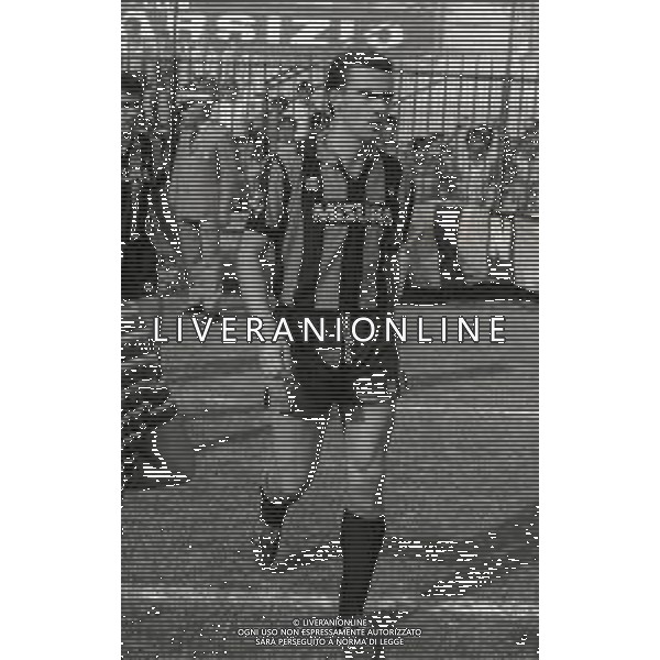 08-09-1985 MILANO-CAMPIONATO DI CALCIO SERIE A INTER PISA 3-1 NELLA FOTO GIUSEPPE BERGOMI AG ALDO LIVERANI SAS