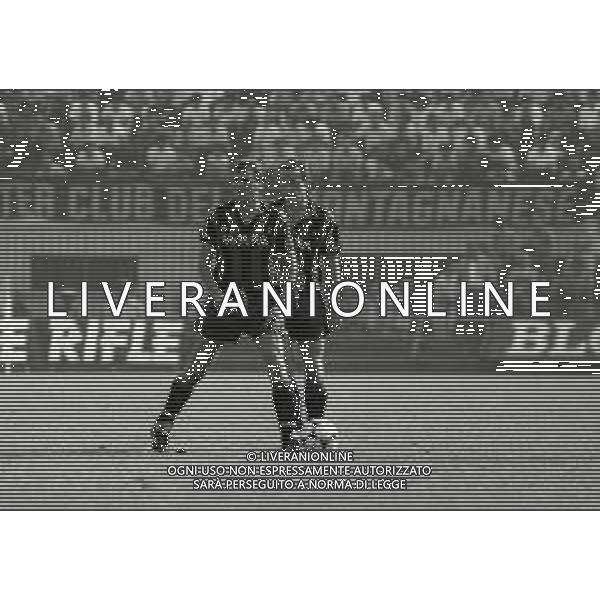 08-09-1985 MILANO-CAMPIONATO DI CALCIO SERIE A INTER PISA 3-1 NELLA FOTO MARCO TARDELLI E LIAM BRADY AG ALDO LIVERANI SAS