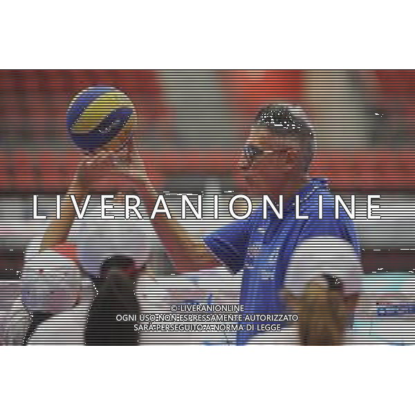 Genova Gioca Volley Genova (Italia) - 24.10.2018 Gioca Volley Nella Foto: Andrea Lucchetta /Ph.Cebrelli-Ag. Aldo Liverani