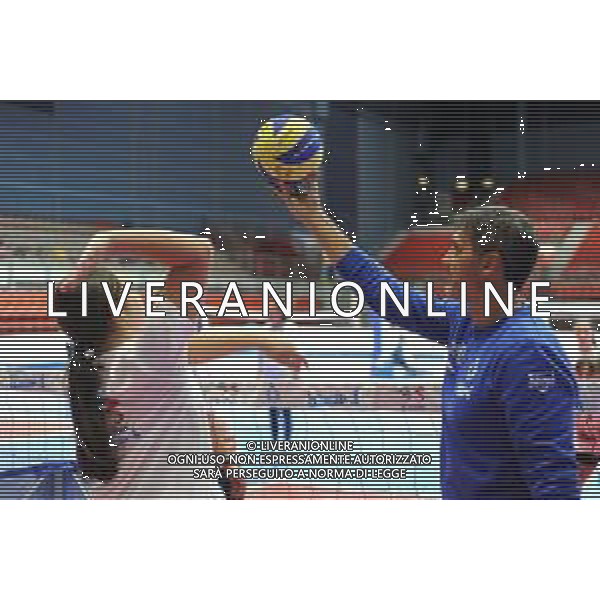 Genova Gioca Volley Genova (Italia) - 24.10.2018 Gioca Volley Nella Foto: Andrea Lucchetta e Samuele Papi /Ph.Cebrelli-Ag. Aldo Liverani