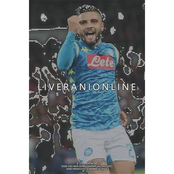 PSG Paris Saint Germain - NAPOLI CHAMPIONS LEAGUE 24.10.2018 NELLA FOTO ESULTANZA DOPO IL GOL DI LORENZO INSIGNE ©MOSCA/ AGENZIA ALDO LIVERANI SAS