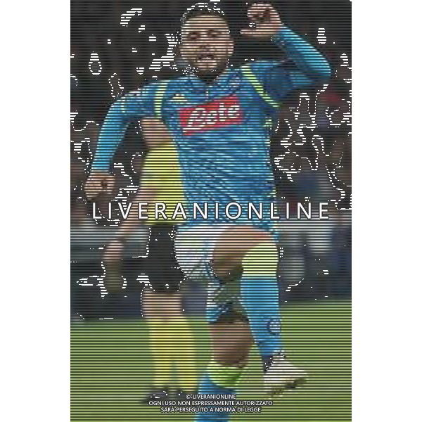 PSG Paris Saint Germain - NAPOLI CHAMPIONS LEAGUE 24.10.2018 NELLA FOTO ESULTANZA DOPO IL GOL DI LORENZO INSIGNE ©MOSCA/ AGENZIA ALDO LIVERANI SAS