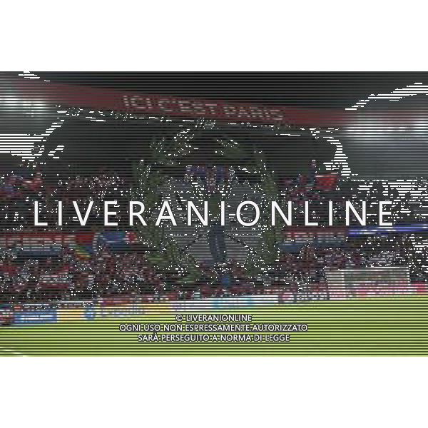 PSG Paris Saint Germain - NAPOLI CHAMPIONS LEAGUE 24.10.2018 NELLA FOTO COREOGRAFIA CURVA TIFOSI PSG ©MOSCA/ AGENZIA ALDO LIVERANI SAS