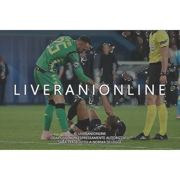 PSG Paris Saint Germain - NAPOLI CHAMPIONS LEAGUE 24.10.2018 NELLA FOTO DAVID OSPINA, KYLIAN MBAPPE\' ©MOSCA/ AGENZIA ALDO LIVERANI SAS