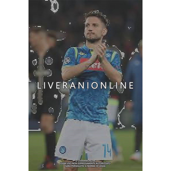 PSG Paris Saint Germain - NAPOLI CHAMPIONS LEAGUE 24.10.2018 NELLA FOTO DRIES MERTENS A FINE GARA ©MOSCA/ AGENZIA ALDO LIVERANI SAS