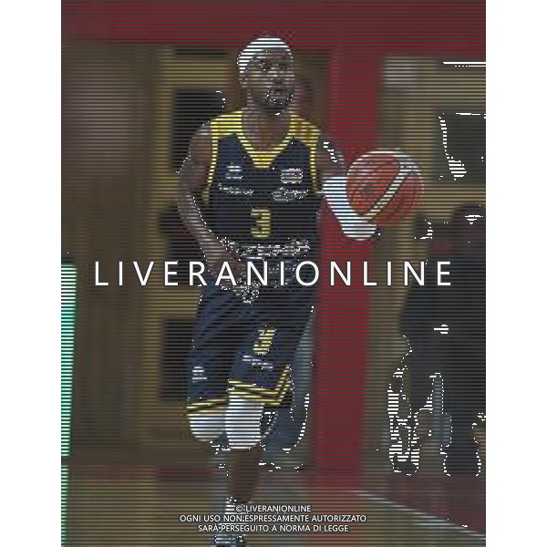IMOLA 24 10 2018 LE NATURELLE-VERONA SERIE A2 BASKET NELLA FOTO JAZZMARR FERGUSON TEZENIS VERONA foto gianni sanna-ag aldo liverani sas