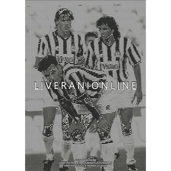 RETROSPETTIVA MARCO BRANCA CALCIATORE NELLA FOTO BRANCA MARCO CON LA MAGLIA DELL\'UDINESE CALCIO AG ALDO LIVERANI SAS