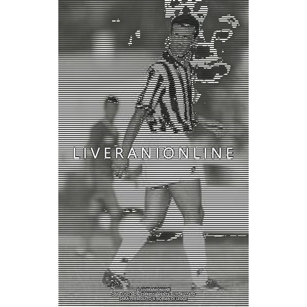 RETROSPETTIVA MARCO BRANCA CALCIATORE NELLA FOTO BRANCA MARCO CON LA MAGLIA DELL\'UDINESE CALCIO AG ALDO LIVERANI SAS