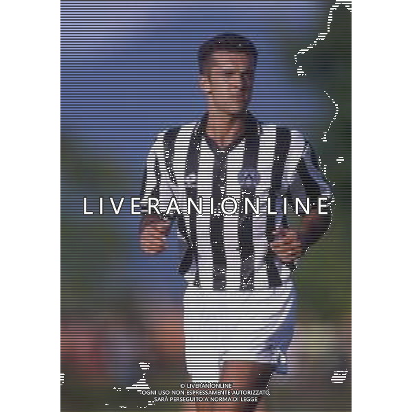 RETROSPETTIVA MARCO BRANCA CALCIATORE NELLA FOTO BRANCA MARCO CON LA MAGLIA DELL\'UDINESE CALCIO AG ALDO LIVERANI SAS