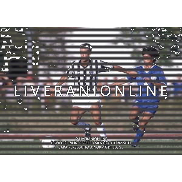 RETROSPETTIVA MARCO BRANCA CALCIATORE NELLA FOTO BRANCA MARCO CON LA MAGLIA DELL\'UDINESE CALCIO AG ALDO LIVERANI SAS