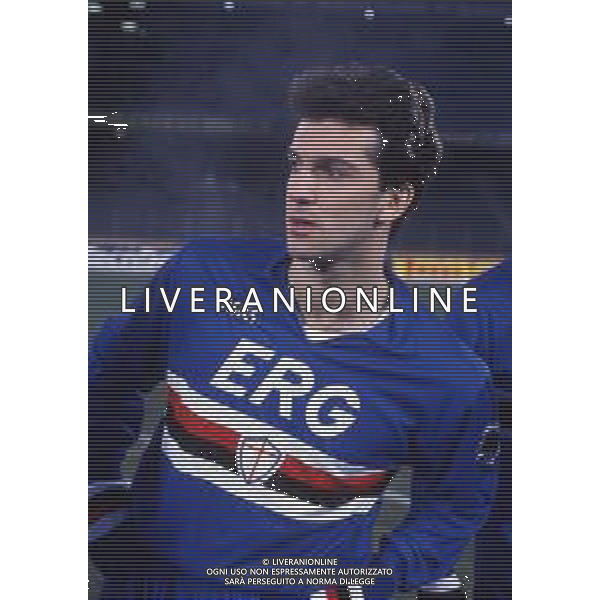 RETROSPETTIVA MARCO BRANCA CALCIATORE NELLA FOTO BRANCA MARCO CON LA MAGLIA DELLA SAMPDORIA CALCIO AG ALDO LIVERANI SAS