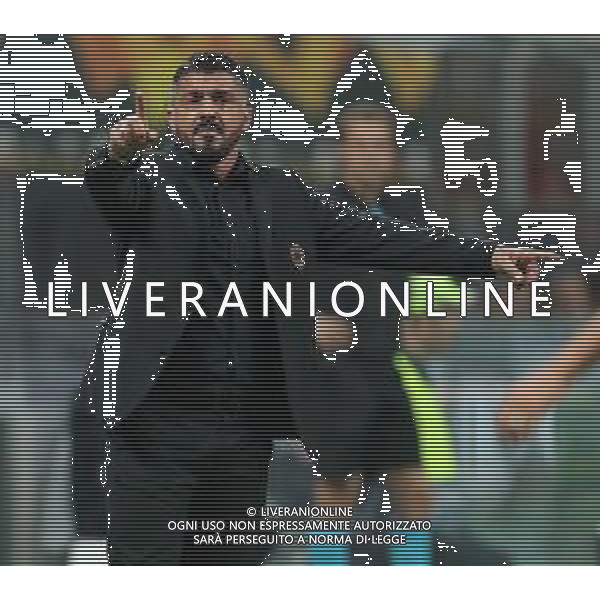 UEFA Europa League 2018/2019 Group Stage F Milano - 25.10.2018 Milan-Betis Siviglia Nella Foto:gattuso gennaro /Ph.Vitez-Ag. Aldo Liverani