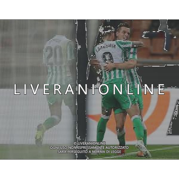 UEFA Europa League 2018/2019 Group Stage F Milano - 25.10.2018 Milan-Betis Siviglia Nella Foto: esultanza dopo il gol di Antonio Sanabria /Ph.Vitez-Ag. Aldo Liverani