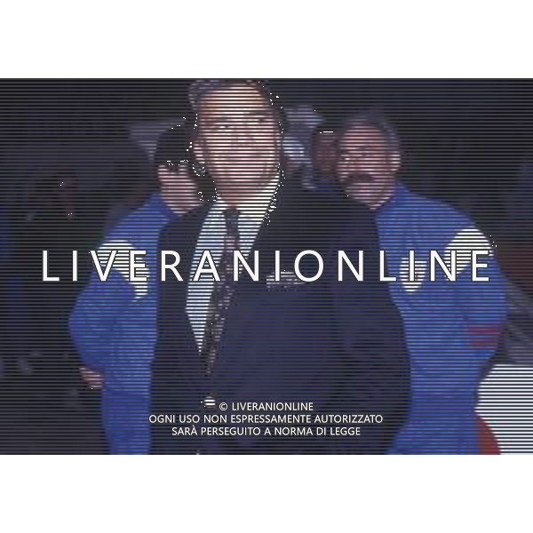 RETROSPETTIVA BERNARD TAPIE PRESIDENTE DEL MARSIGLIA CALCIO NELLA FOTO BERNARD TAPIE AG ALDO LIVERANI SAS