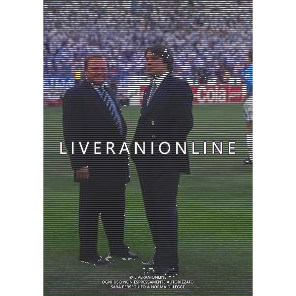 RETROSPETTIVA BERNARD TAPIE PRESIDENTE DEL MARSIGLIA CALCIO NELLA FOTO BERNARD TAPIE AG ALDO LIVERANI SAS