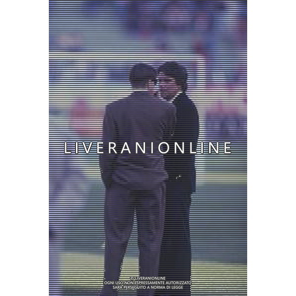 RETROSPETTIVA BERNARD TAPIE PRESIDENTE DEL MARSIGLIA CALCIO NELLA FOTO BERNARD TAPIE AG ALDO LIVERANI SAS