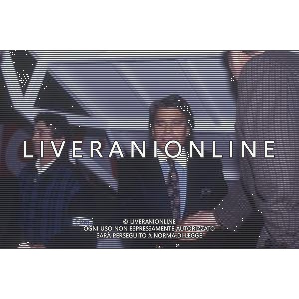 RETROSPETTIVA BERNARD TAPIE PRESIDENTE DEL MARSIGLIA CALCIO NELLA FOTO BERNARD TAPIE AG ALDO LIVERANI SAS