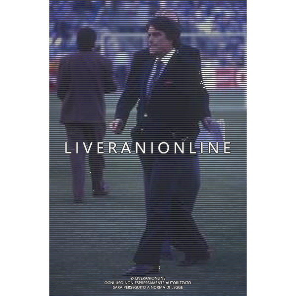 RETROSPETTIVA BERNARD TAPIE PRESIDENTE DEL MARSIGLIA CALCIO NELLA FOTO BERNARD TAPIE AG ALDO LIVERANI SAS