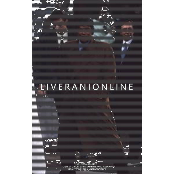 RETROSPETTIVA BERNARD TAPIE PRESIDENTE DEL MARSIGLIA CALCIO NELLA FOTO BERNARD TAPIE AG ALDO LIVERANI SAS